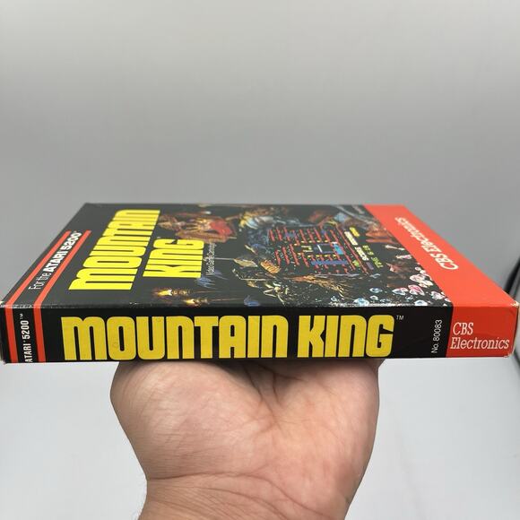 Mountain King (Atari 2600, 1983) Complete in Box CIB With Inserts - Picture 16 of 16